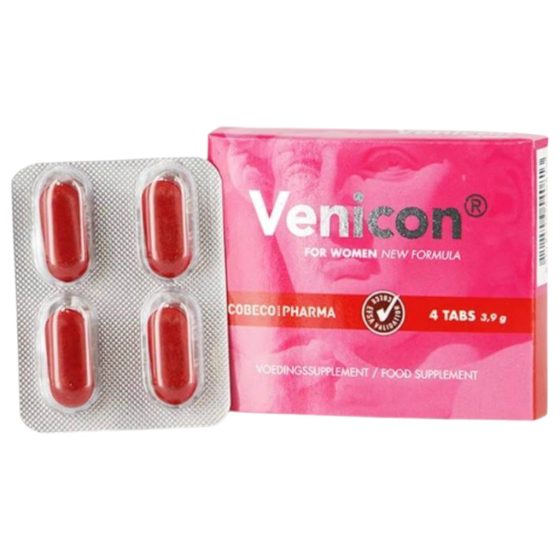 Venicon - Dietary Supplement Capsules for Women (4 pcs)