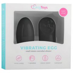 Easytoys - 7 Speed Radio-Controlled Vibrating Egg (Black)