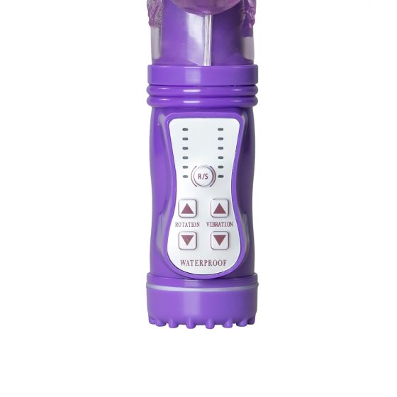 Easytoys Butterfly - Rotating Thrusting Vibrator (Purple)