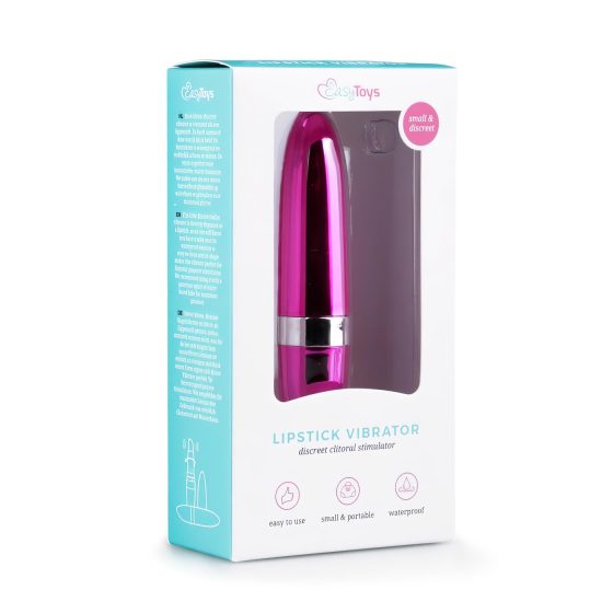 Easytoys Lipstick - waterproof lipstick vibrator (pink)