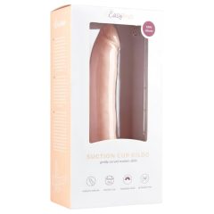 Easytoys - Suction Cup 100% Silicone Dildo (21cm) - Natural