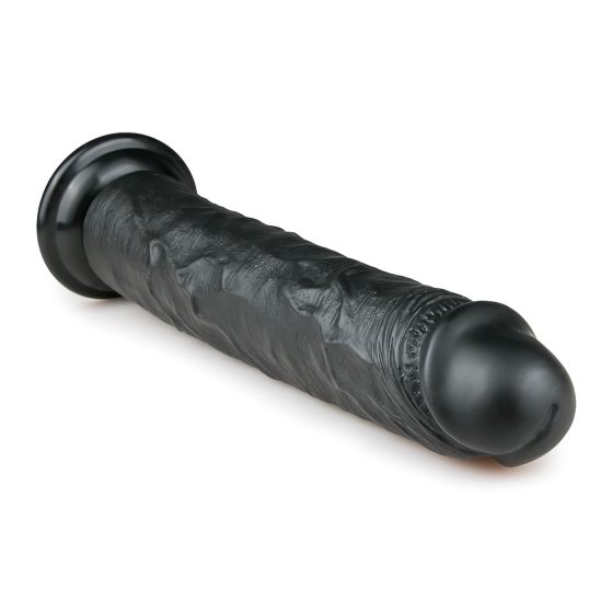 Easytoys - Suction Cup Extra Large Dildo (28.5cm) - Black