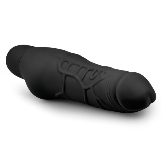 Easytoys Power Vibe - Silicone Penis Vibrator (Black)