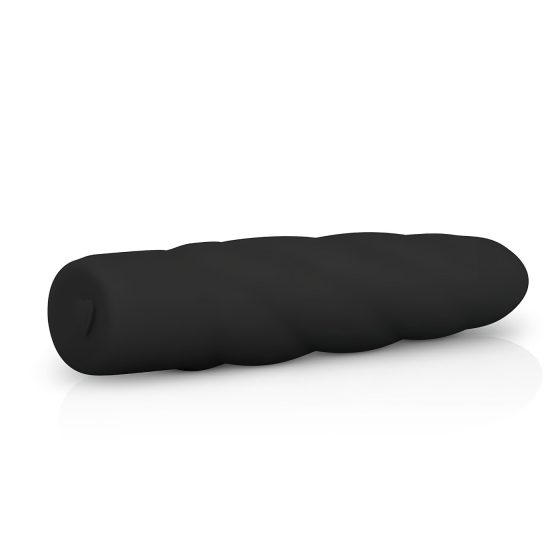 Easytoys Power Vibe - Twisted Silicone Rod Vibrator (Black)