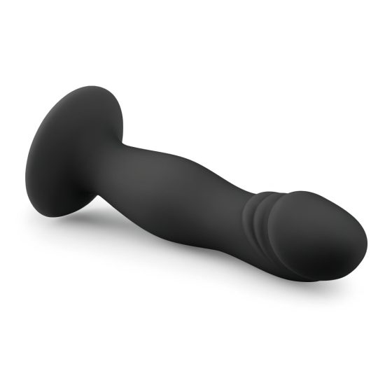 Easytoys - Glans Shaped Suction Cup Dildo (Black)