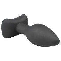 Easytoys - Small Silicone Butt Plug (Black)