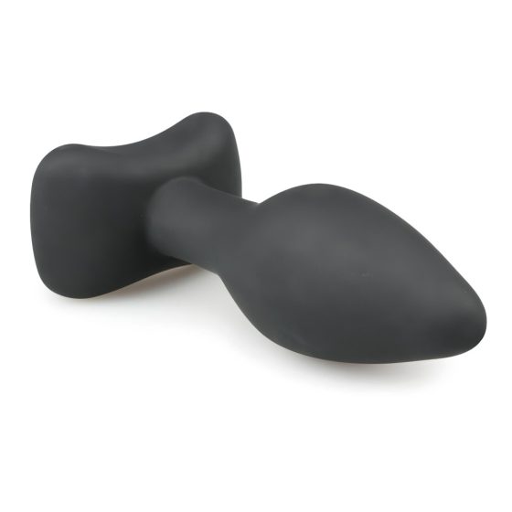 Easytoys - Small Silicone Butt Plug (Black)