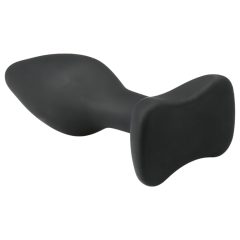 Easytoys - Small Silicone Butt Plug (Black)