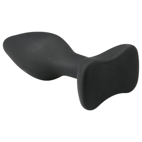 Easytoys - Silicone Anal Plug - Small (Black)