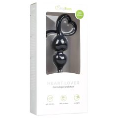 EasyToys - Beaded Anal Dildo (Black)