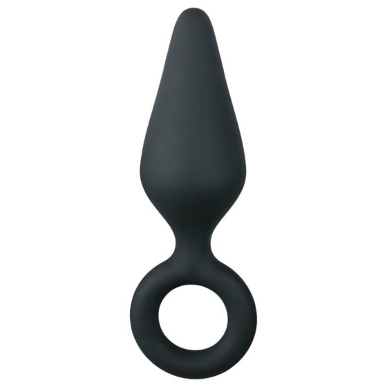 Easytoys Pointy Plug S - Small Black Anal Dildo