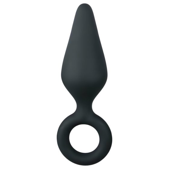 Easytoys Pointy Plug S - anal plug (black) - small