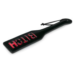 Easytoys Bitch - Faux Leather Spanker (Black-Red)