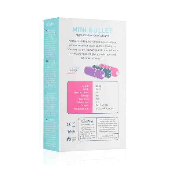 Easytoys - Mini Bar Vibrator (Pink)