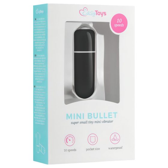 Easytoys - Mini Bar Vibrator (Black)