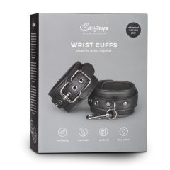 Easytoys - Faux Leather Cuffs (Black)