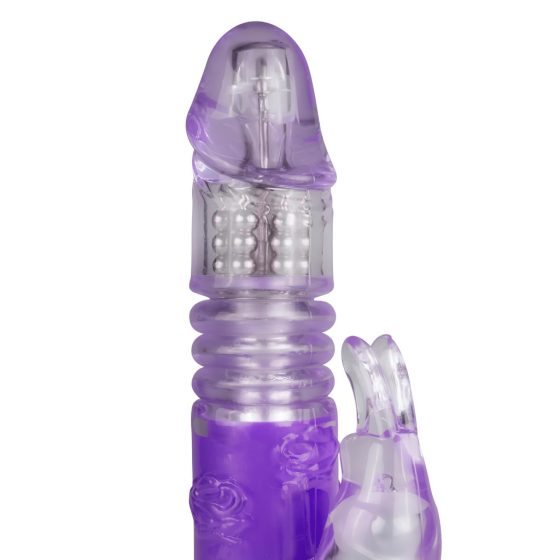 Easytoys Bunny - thrusting and rotating vibrator (purple)