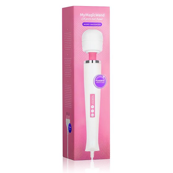 MyMagicWond - Powerful Massager (White-Pink)