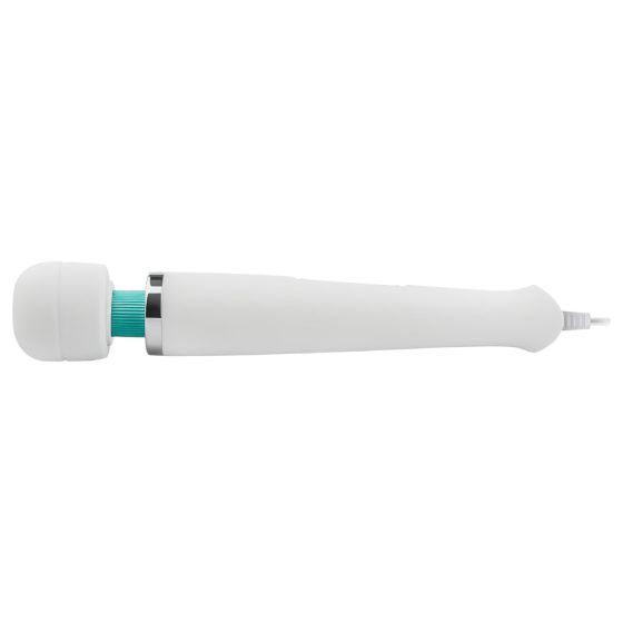 MyMagicWand - powerful massager vibrator (white-turquoise)