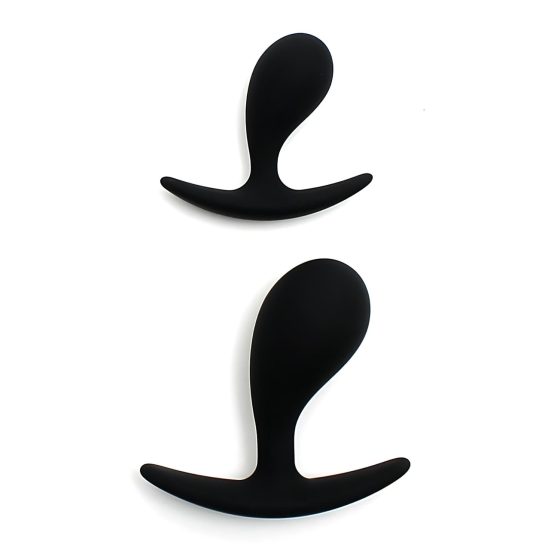 Rimba Copenhagen - Anal Dildo Set - Black (2 pcs)