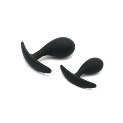 Rimba Copenhagen - Anal Dildo Set - Black (2 pcs)