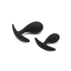 Rimba Copenhagen - anal plug set - black (2 pieces)