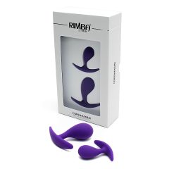 Rimba Copenhagen - Purple Anal Dildo Set (2 pcs)