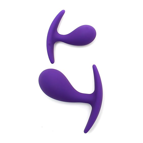 Rimba Copenhagen - Purple Anal Dildo Set (2 pcs)