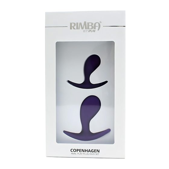 Rimba Copenhagen - Purple Anal Dildo Set (2 pcs)