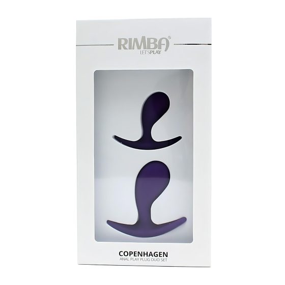 Rimba Copenhagen - Anal Plug Set - Purple (2 pieces)