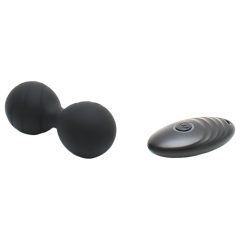 Rimba Cannes - Rechargeable Wireless Vibrating Egg (Black)