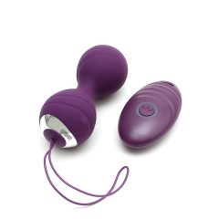 Rimba Cannes - Rechargeable, Wireless Vibrating Egg (Purple)