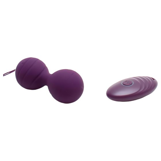 Rimba Cannes - Rechargeable, Wireless Vibrating Egg (Purple)