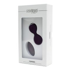 Rimba Cannes - Rechargeable, Wireless Vibrating Egg (Purple)