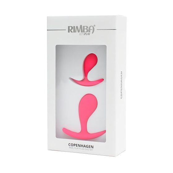 Rimba Copenhagen - Anal Plug Set - Pink (2 pcs)