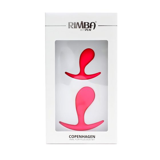 Rimba Copenhagen - Anal Plug Set - Pink (2 pcs)