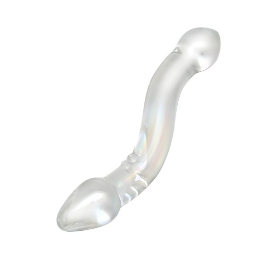 Rimba Valeria - Double Glass Dildo (Clear)