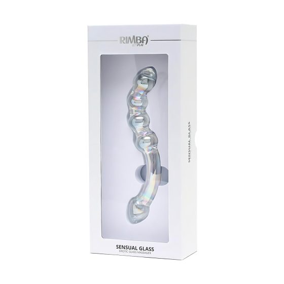 Rimba Xena - Double Glass Dildo (Transparent)