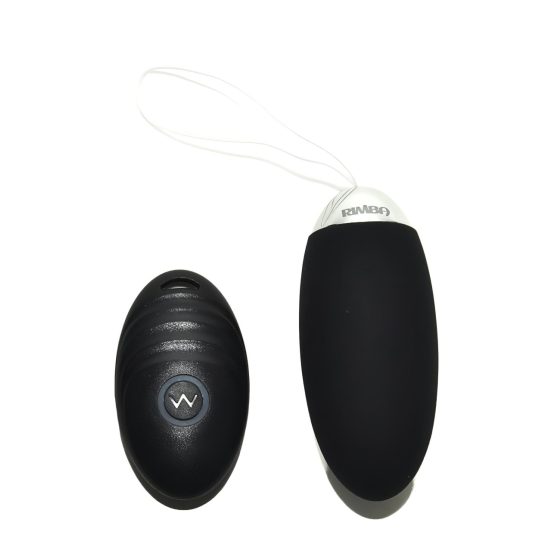 Rimba Venice - Rechargeable Wireless Vibrating Egg (Black)