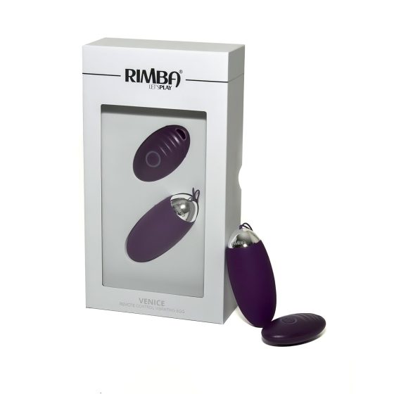 Rimba Venice - Rechargeable Wireless Vibrating Egg (Purple)