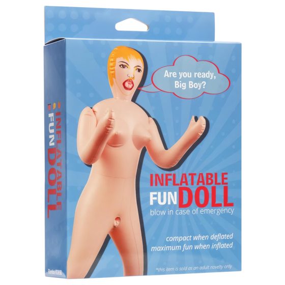 Inflatable Fun - Ready for Adventure - Inflatable Doll