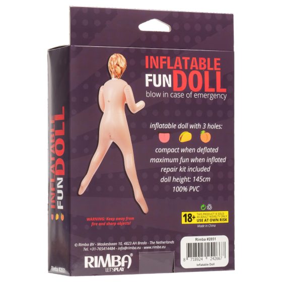 Inflatable Fun - Fill Me Up Love Doll