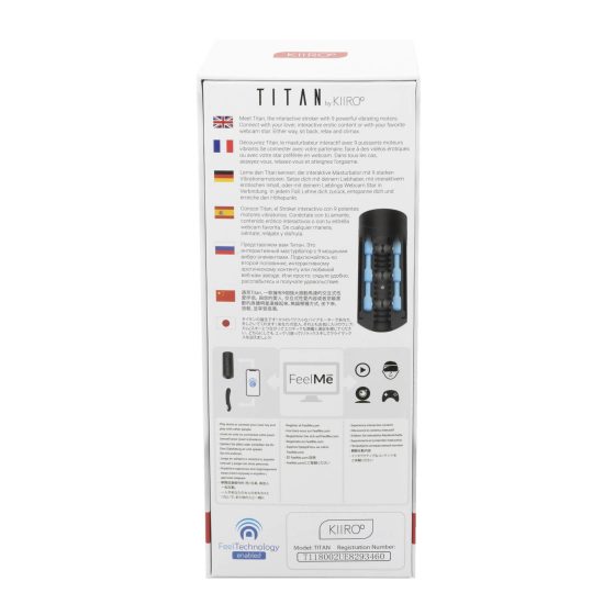 Kiiroo Titan - Interactive Masturbator (Black)