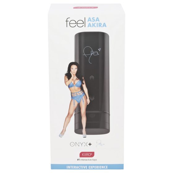 Kiiroo Onyx+ Asa Akira Experience - Interactive Masturbator (Black)