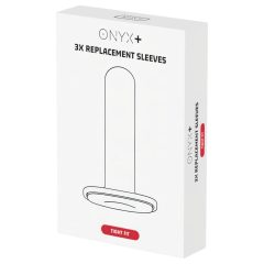   Kiiroo Onyx Standard Fit - Masturbator Sleeve - 3 pack (White)