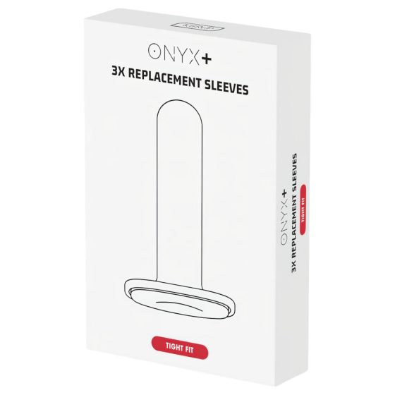 Kiiroo Onyx Standard Fit - Masturbator Sleeve - 3 pack (White)