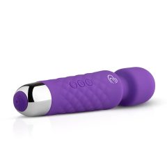   EasyToys Mini Wand - Rechargeable Massaging Vibrator (Purple)