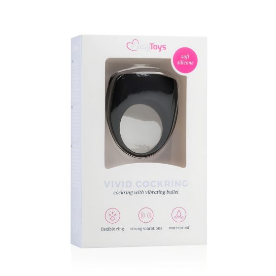 Easytoys - Vibrating Cock Ring (Black)