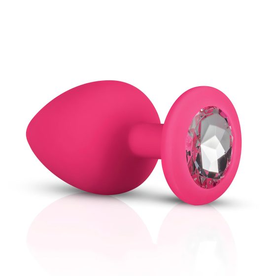 Easytoys Diamond - anal plug set (pink)