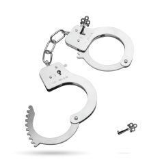 EasyToys - Metal Handcuffs (Silver)